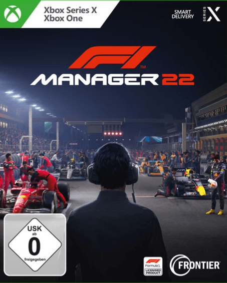 F1 Manager 23 box art for Xbox Series X
